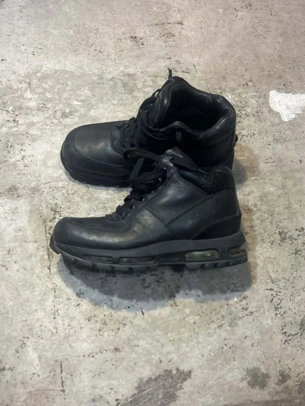 Nike Air Max Goadome ACG Black Leather Waterproof Boots 311567-001